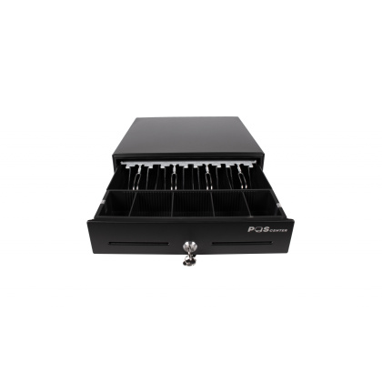 Денежный ящик POScenter 13E 330x335x90 распайка для "Epson/АТОЛ, без датчика открытой крышки", черный - изображение 3