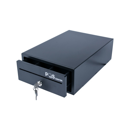 Денежный ящик POScenter Compact 205x300x90 распайка для "Epson/АТОЛ", черный - изображение 2