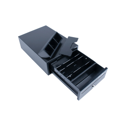 Денежный ящик POScenter Compact 205x300x90 распайка для "Epson/АТОЛ", черный - изображение 5