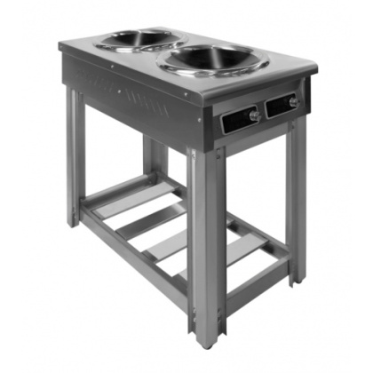 Индукция WOK OBOD/2 зоны, подставка