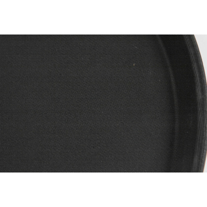 Поднос прорезиненный круглый 350х25 мм черный [1400CT Black] - изображение 3