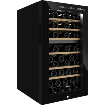 ШКАФ винный Libhof Gourmet GMD-54 black (libgm54b)