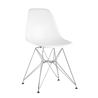 Стул пластиковый «Eames» с жестким сиденьем (хромированный каркас) - изображение 2