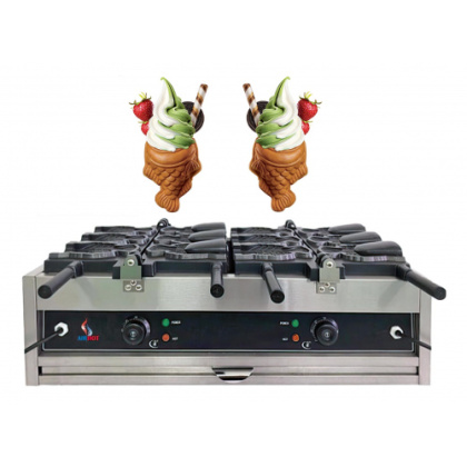 ВАФЕЛЬНИЦА AIRHOT рыбки WBFT-6 тайяки