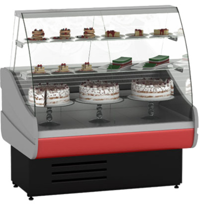 Витрина кондитерская CRYSPI Octava K 1200 - изображение 2