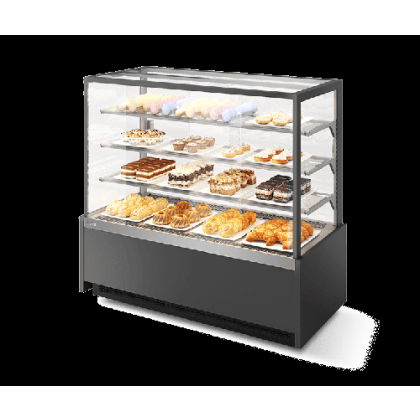 Витрина кондитерская VETE KUB LUX 90 RAL7016 Муар
