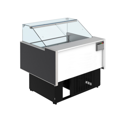 Витрина морозильная CRYSPI ВПН Sonata Quadro М 1200 LED (RAL 7016) - изображение 3